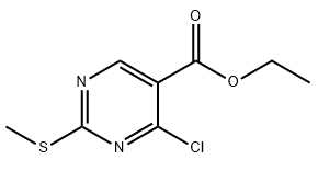 Etil-4-kloro-2-metiltio-5-pirimidinkarboxilatoa
